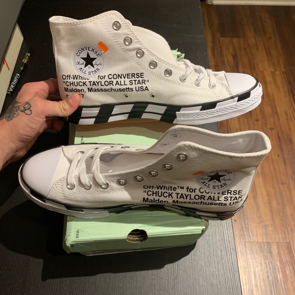 Off white converse 2.0